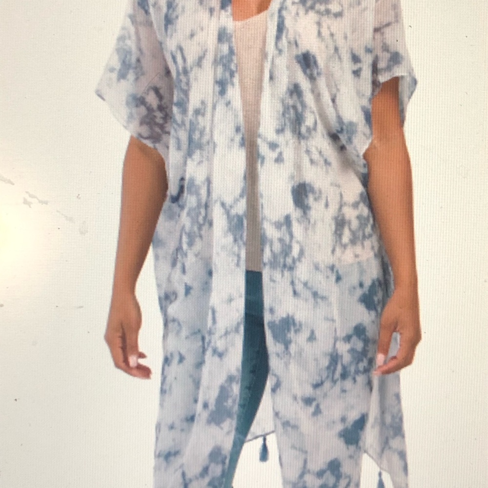 Ivy London NYC Tie Dye Kimono coverup